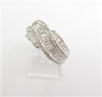 Anello Orelù Donna in Oro bianco Diamante 1.21 Ct 001079TZZ - 001079TZZ